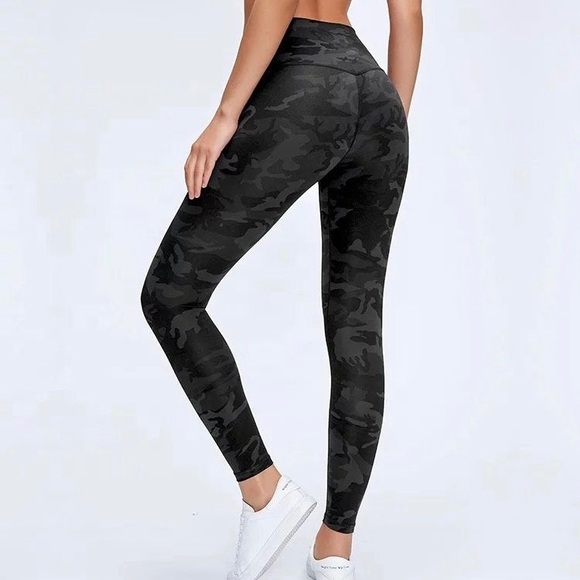 High waisted camo yoga Atlantic leggings - Picture 4 of 6